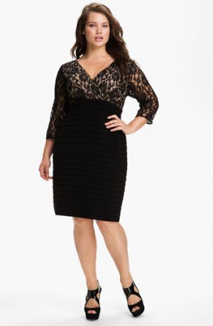 Curve appeal Plus size cocktail and evening dresses